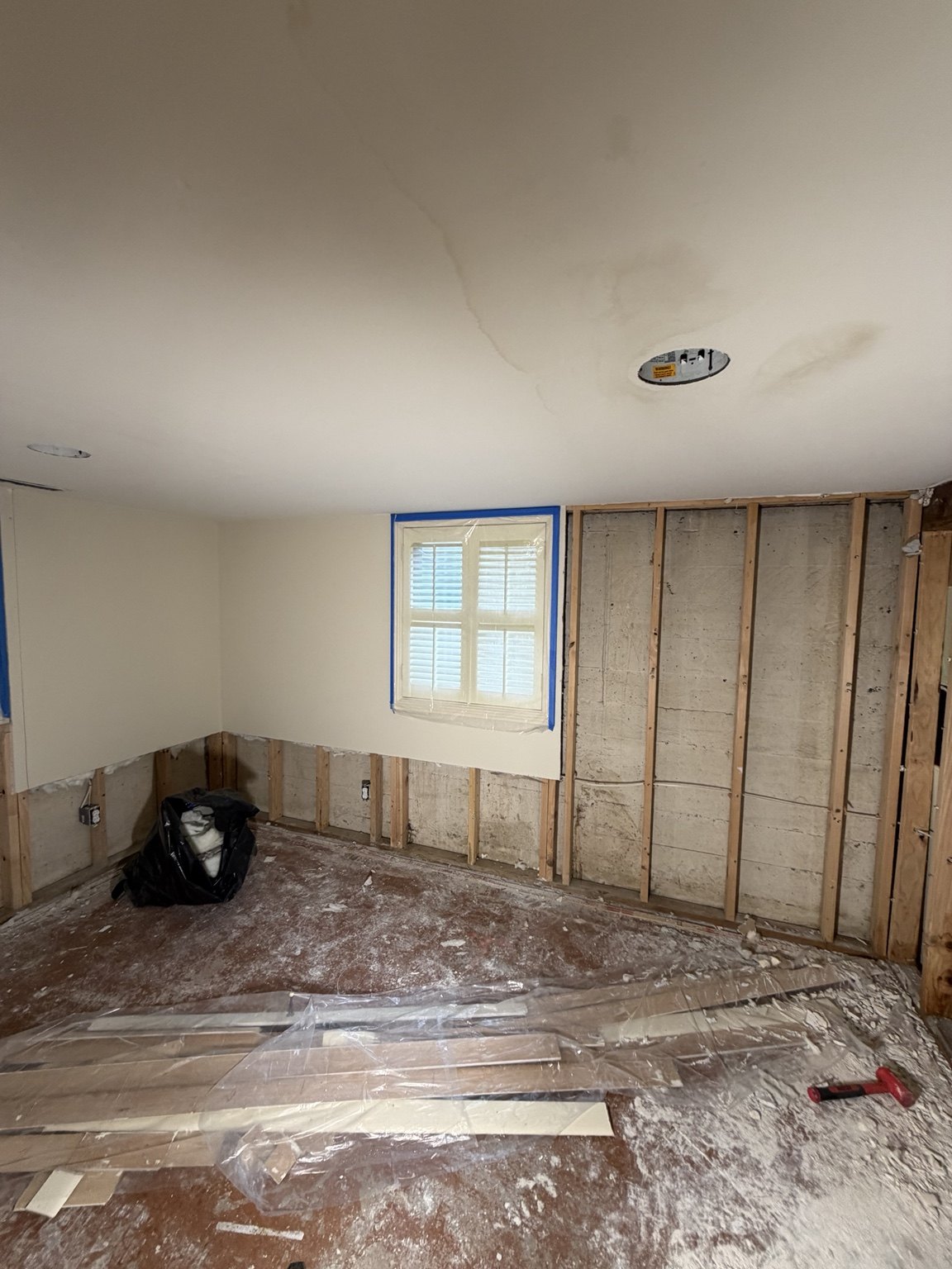 Water damage restoration
